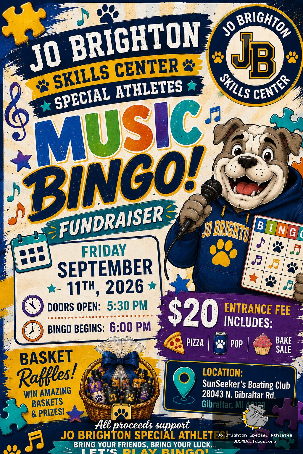 Music Bingo Fundraiser